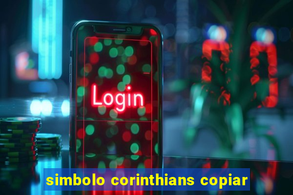 simbolo corinthians copiar